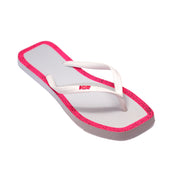 20251598-24 PONY CALZADOS ZAPATILLAS FEMENINO MODA SQUARE WHITE/RED