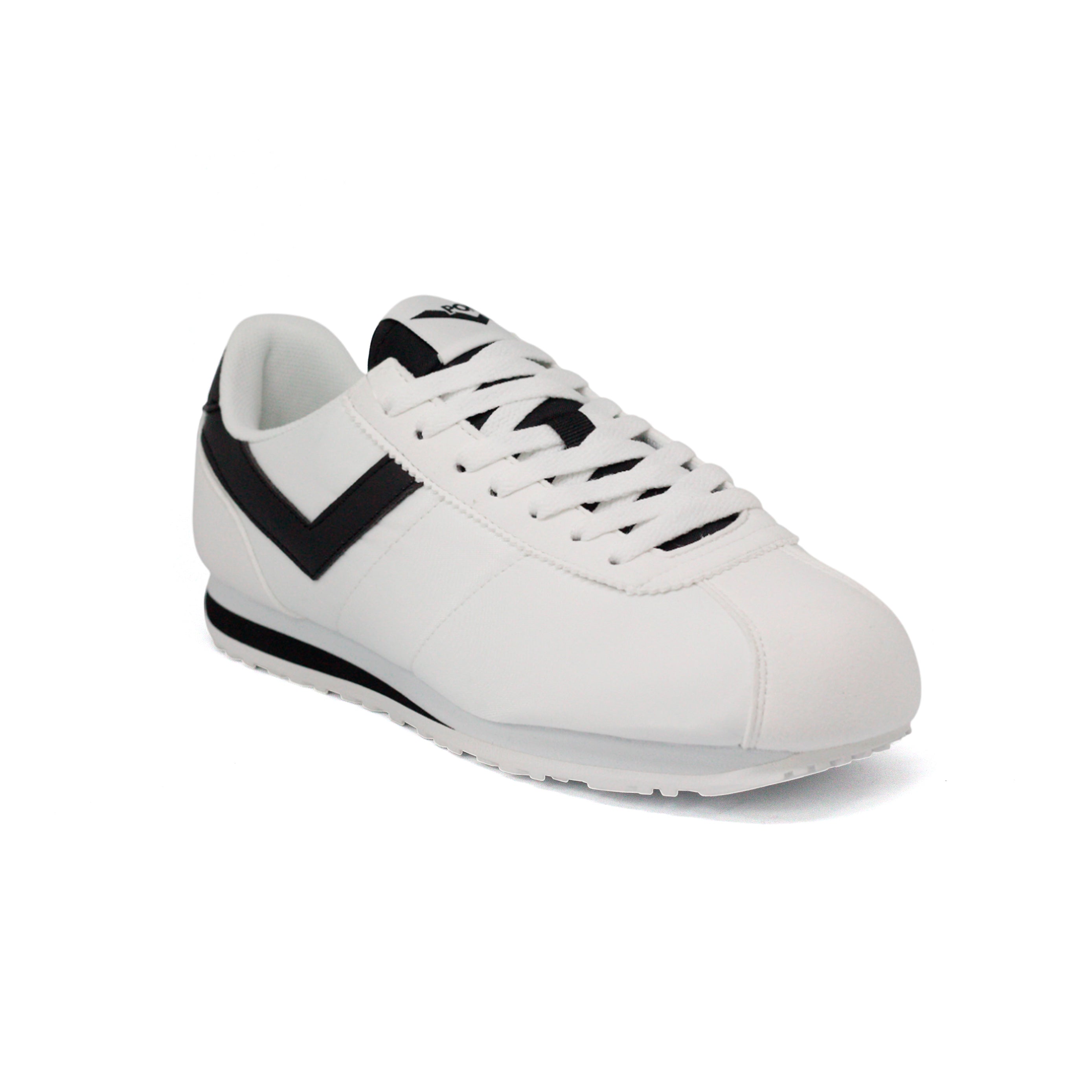 HUDSON-M-31 PONY CALZADOS LIFESTYLE MASCULINO MODA HUDSON WHITE/BLACK