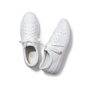Keds Lifestyle Femenino Moda Ace Leather White