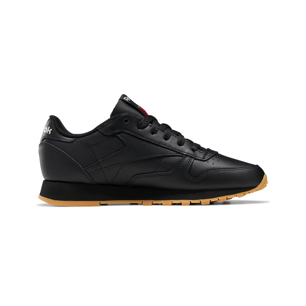 Reebok Classics Femenino Classic Leather Core Black/Pure Grey 5/Reebok Rubber Gum-03