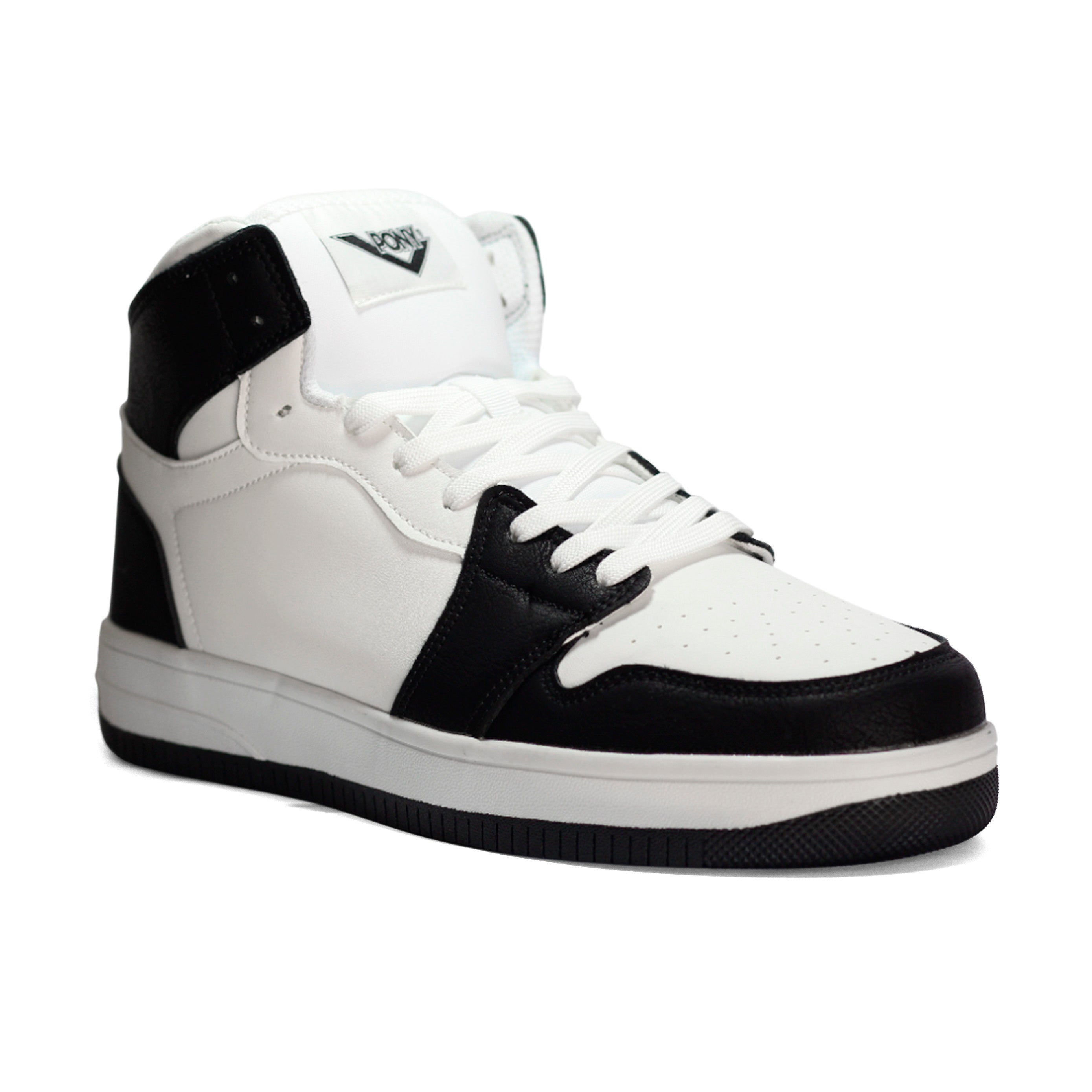 BAP2502H-M-01 PONY CALZADOS LIFESTYLE MASCULINO MODA CENTRAL SPRINT WHITE/BLACK