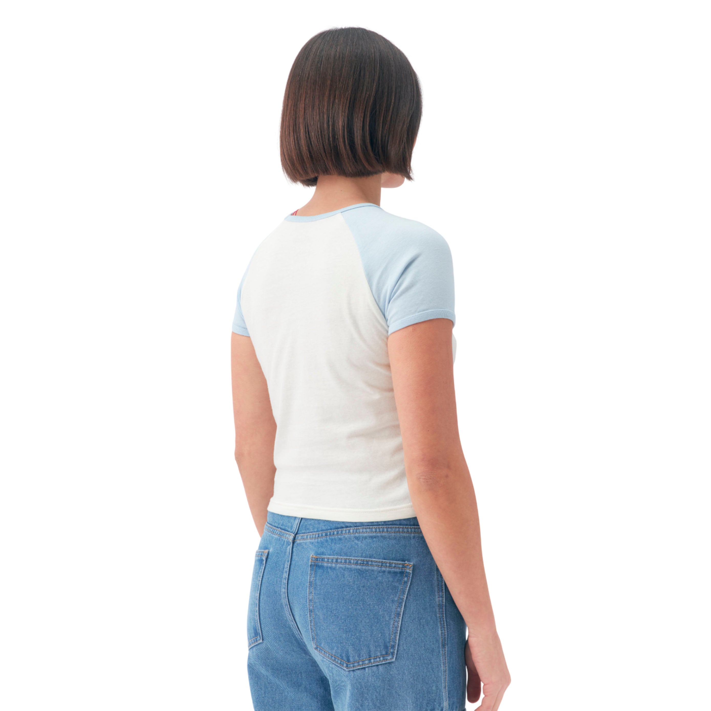 26160614-33 Roxy Prendas Remeras Femenino Moda Oceanwave Regular Celeste