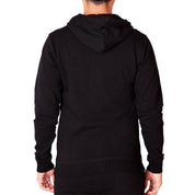 3-HOODIE-1 PONY PRENDAS CANGUROS MASCULINO MODA ZIPPER BLACK