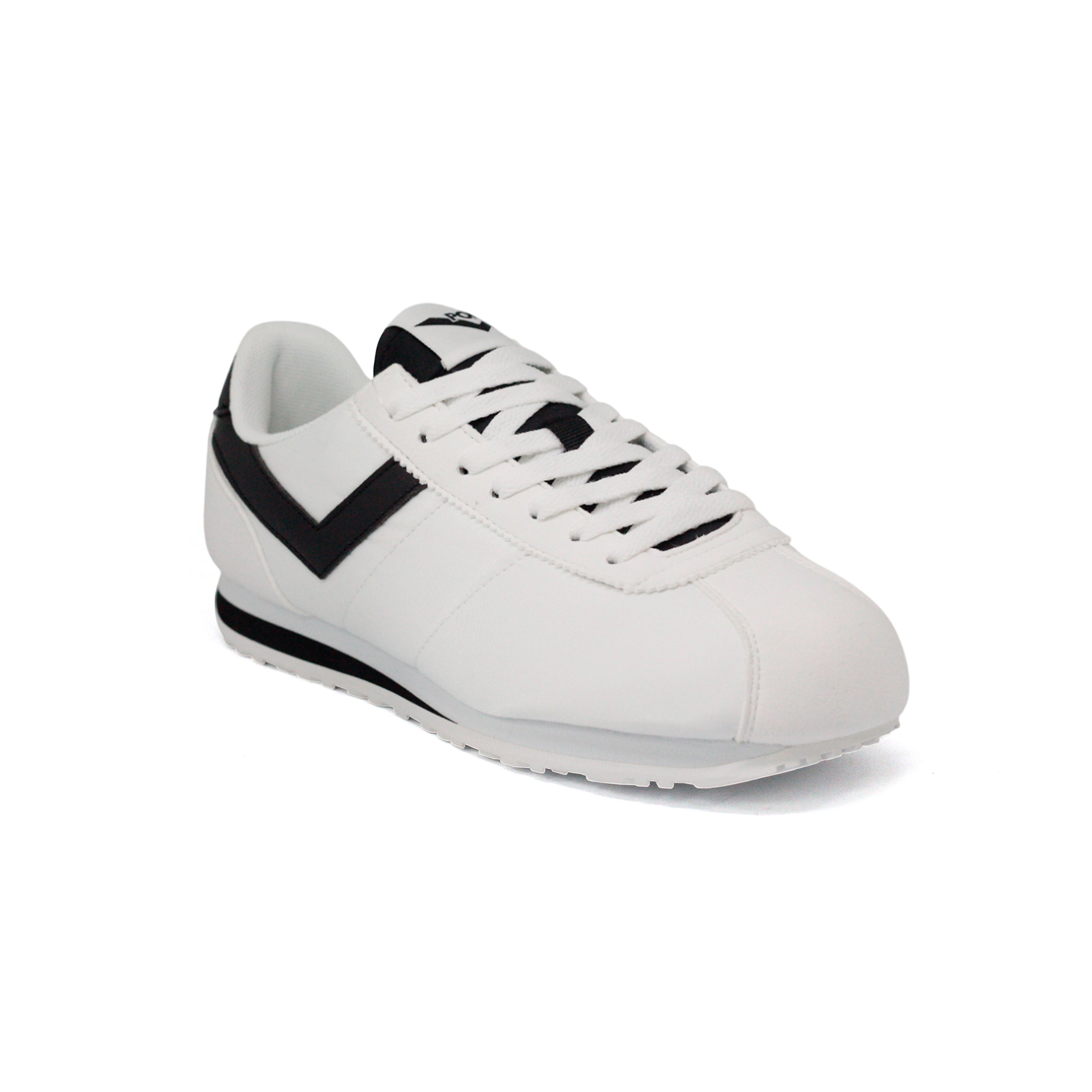 HUDSON-T-31 PONY CALZADOS LIFESTYLE FEMENINO MODA HUDSON WHITE/BLACK