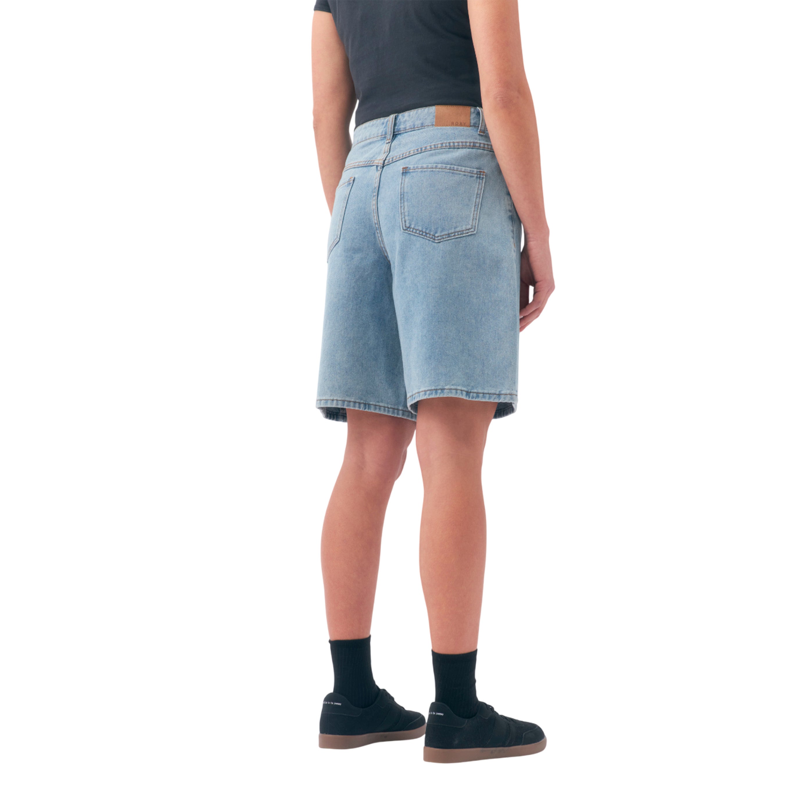 Roxy Bermudas Femenino Moda Emma Mid Blue