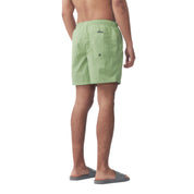 Quiksilver Shorts de Baqo Masculino Moda Volley Lisboa Green