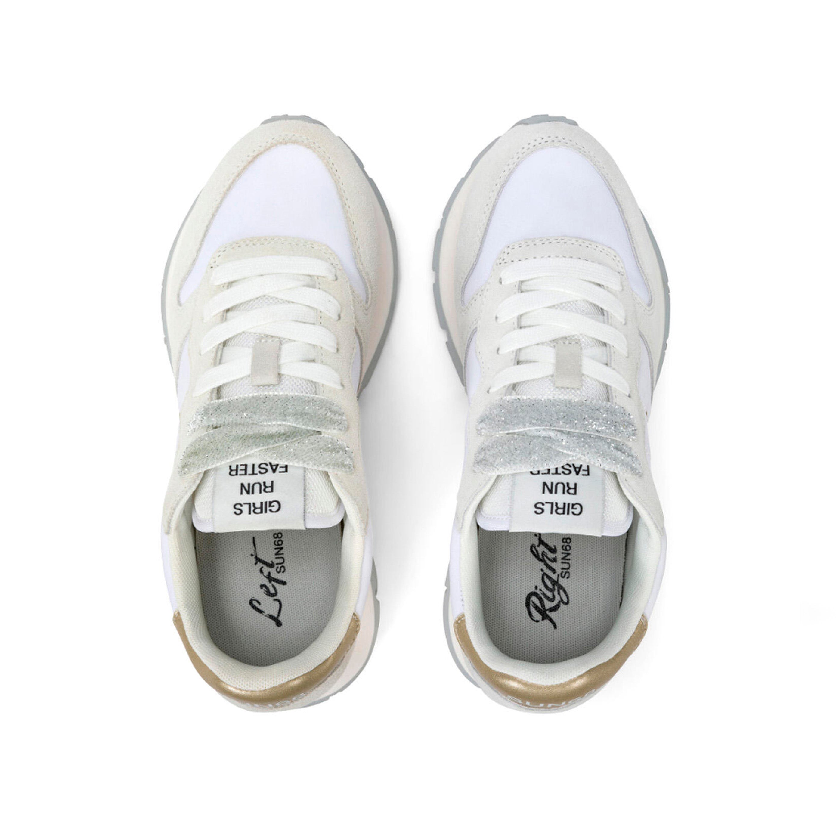 Sneakers SUN68 Femenino ALLY GOLD SILVER