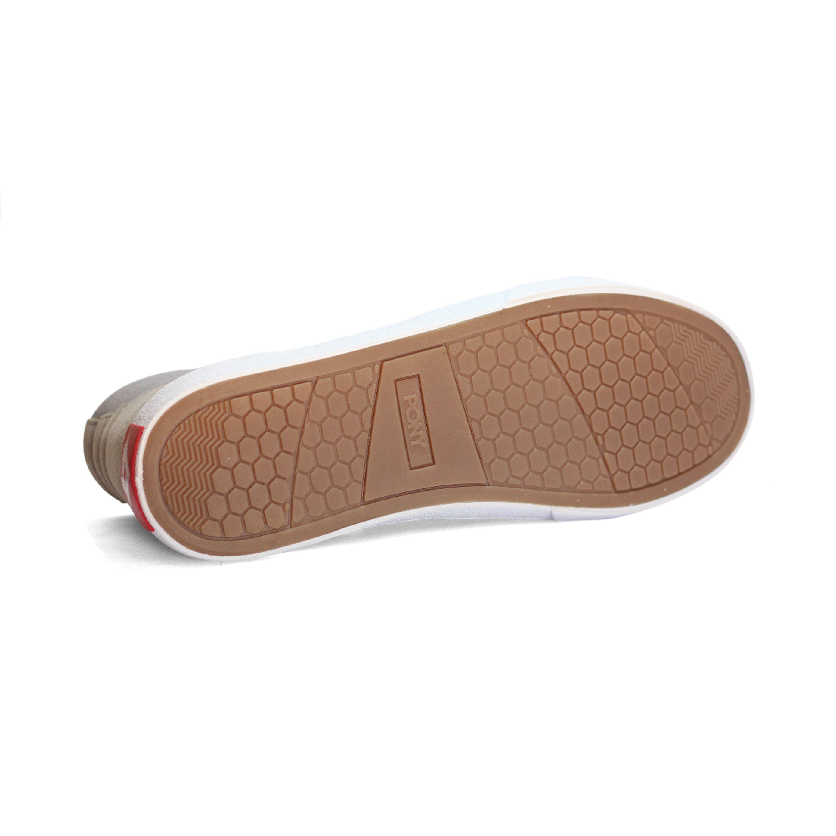 CF-1189H-L-20 PONY CALZADOS LIFESTYLE FEMENINO MODA CONEY CLASSIC HIGH GREY/WHITE