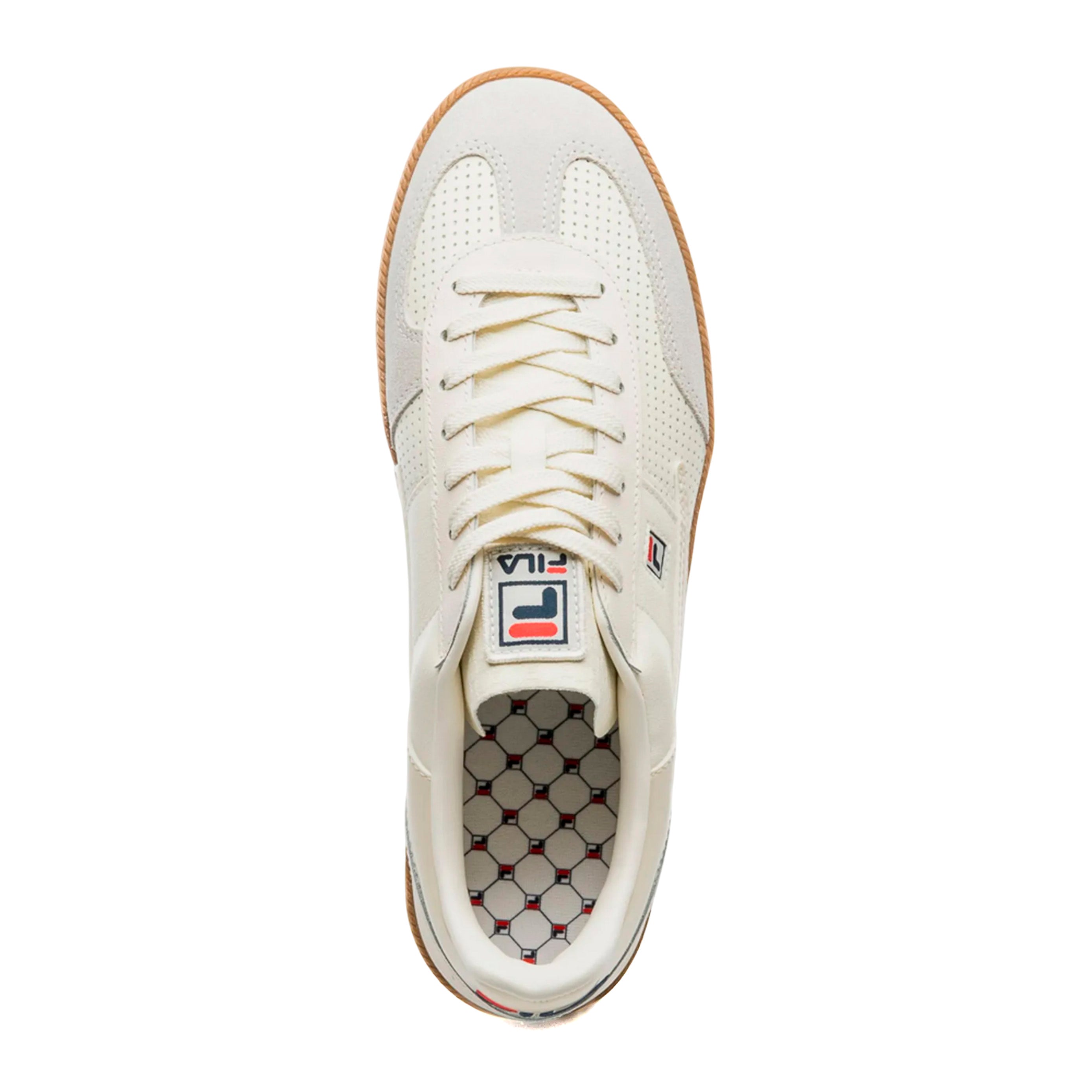 F01L00295-6785 FILA CALZADOS LIFESTYLE MASCULINO MODA FX COURT 70 VINTAGE GARDENIA/NAVY/VAPOROUS GRAY