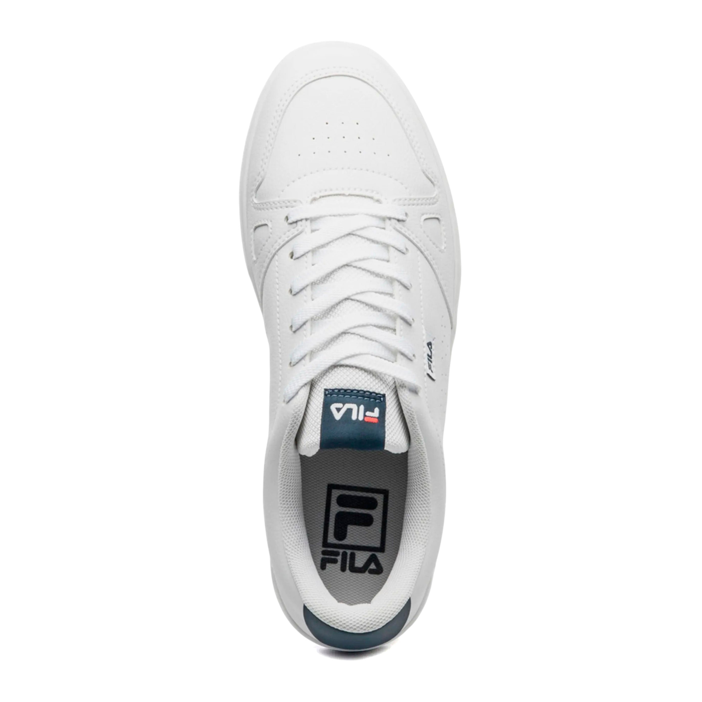 F01L00374-150 FILA CALZADOS LIFESTYLE MASCULINO MODA DAILY WHITE/NAVY
