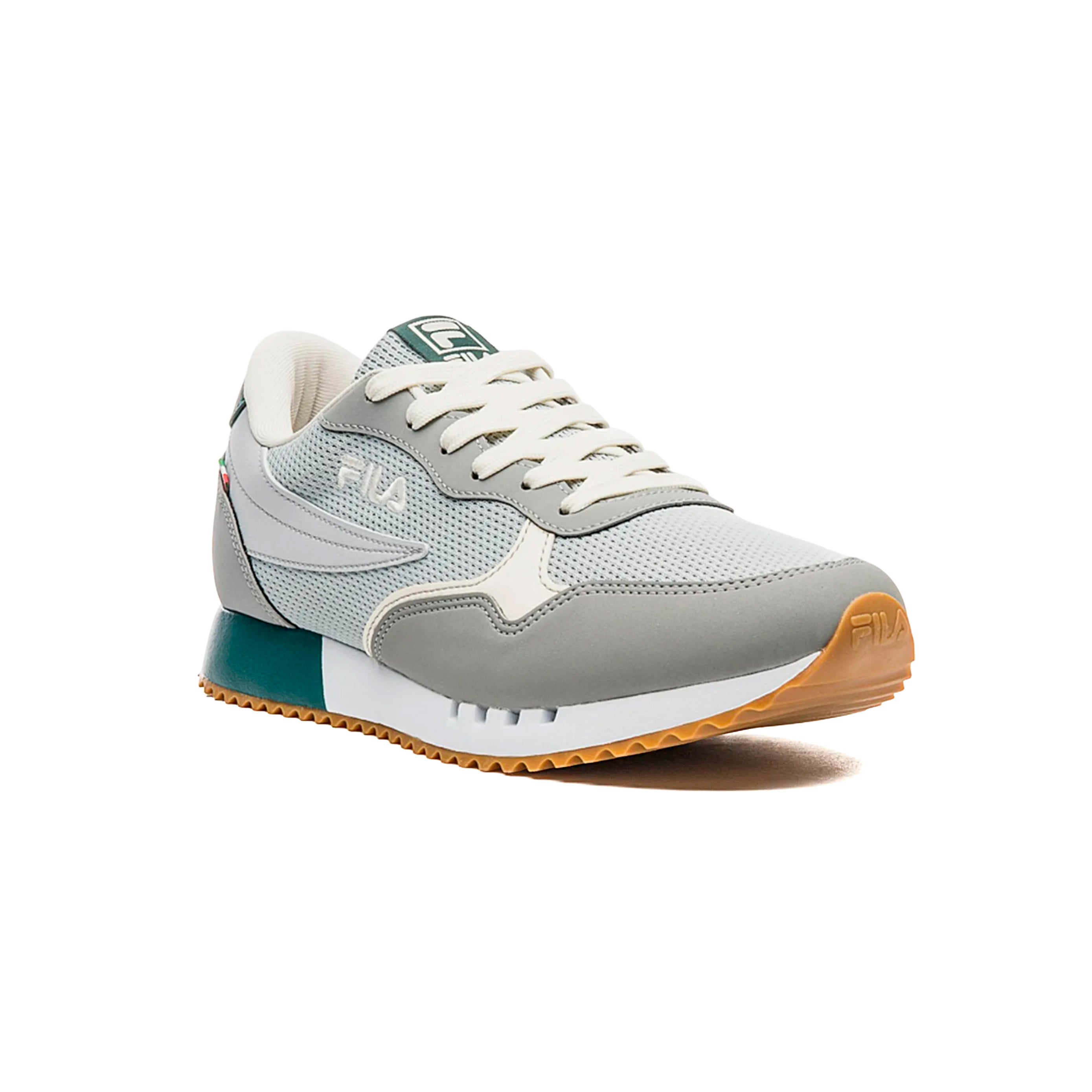 F01L00308-6434 FILA CALZADOS LIFESTYLE MASCULINO MODA EURO JOGGER SPORT II GREY/JUNE BUG/GARDENIA