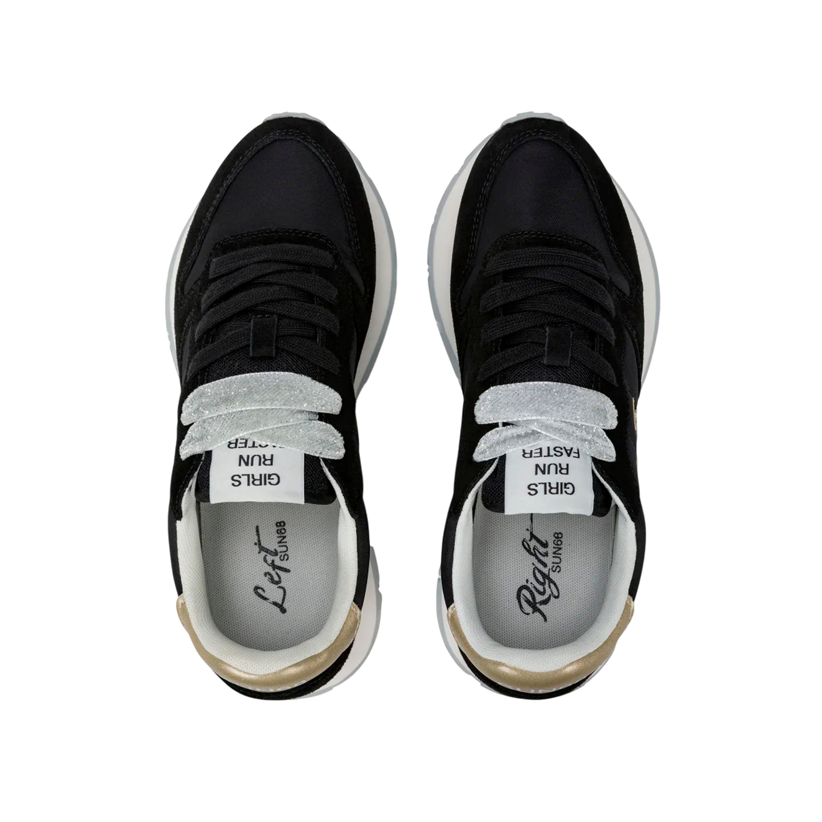 Sneakers SUN68 Femenino ALLY GOLD SILVER