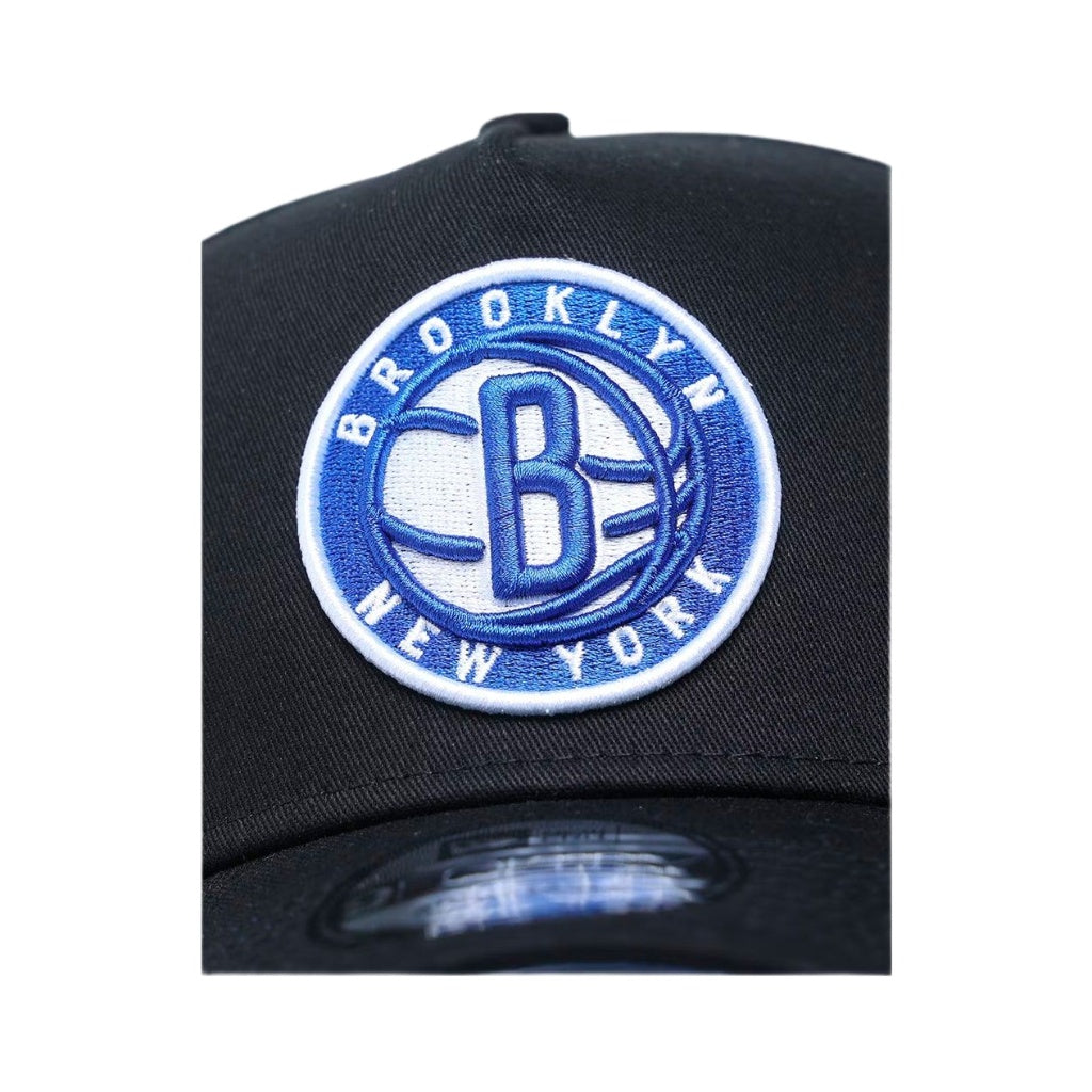 13058358 New Era Accesorios Gorros MLB 9Forty Adjustable Brooklyn Nets Black/Royal/White