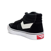 CF-1189H-M-10 PONY CALZADOS LIFESTYLE MASCULINO MODA CONEY CLASSIC HIGH BLACK/WHITE