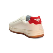 BAP2501-L-03 PONY CALZADOS LIFESTYLE FEMENINO MODA QUEENS QUEST WHITE/RED