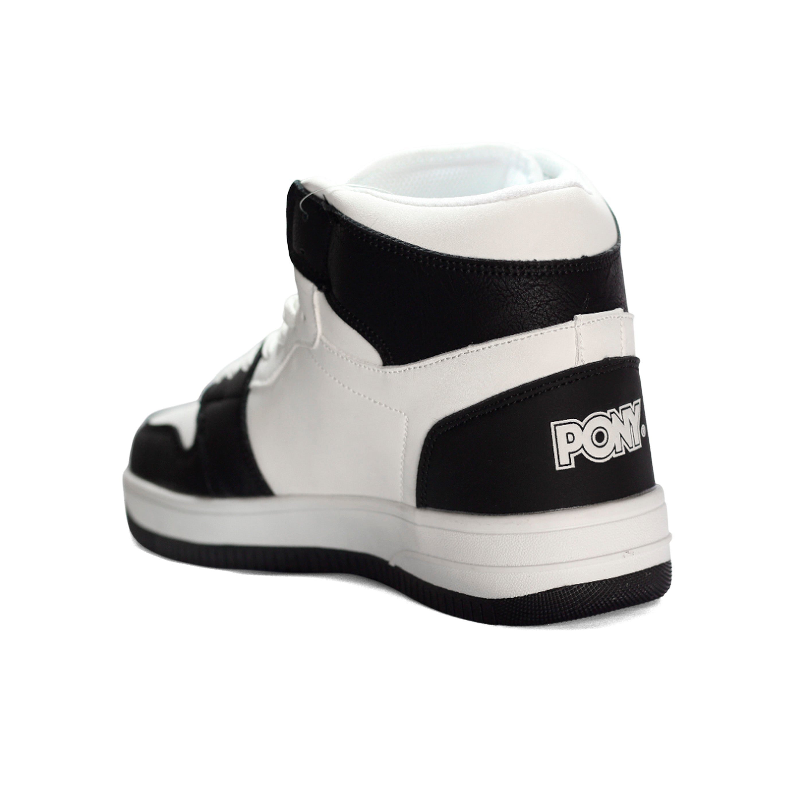 BAP2502H-M-01 PONY CALZADOS LIFESTYLE MASCULINO MODA CENTRAL SPRINT WHITE/BLACK
