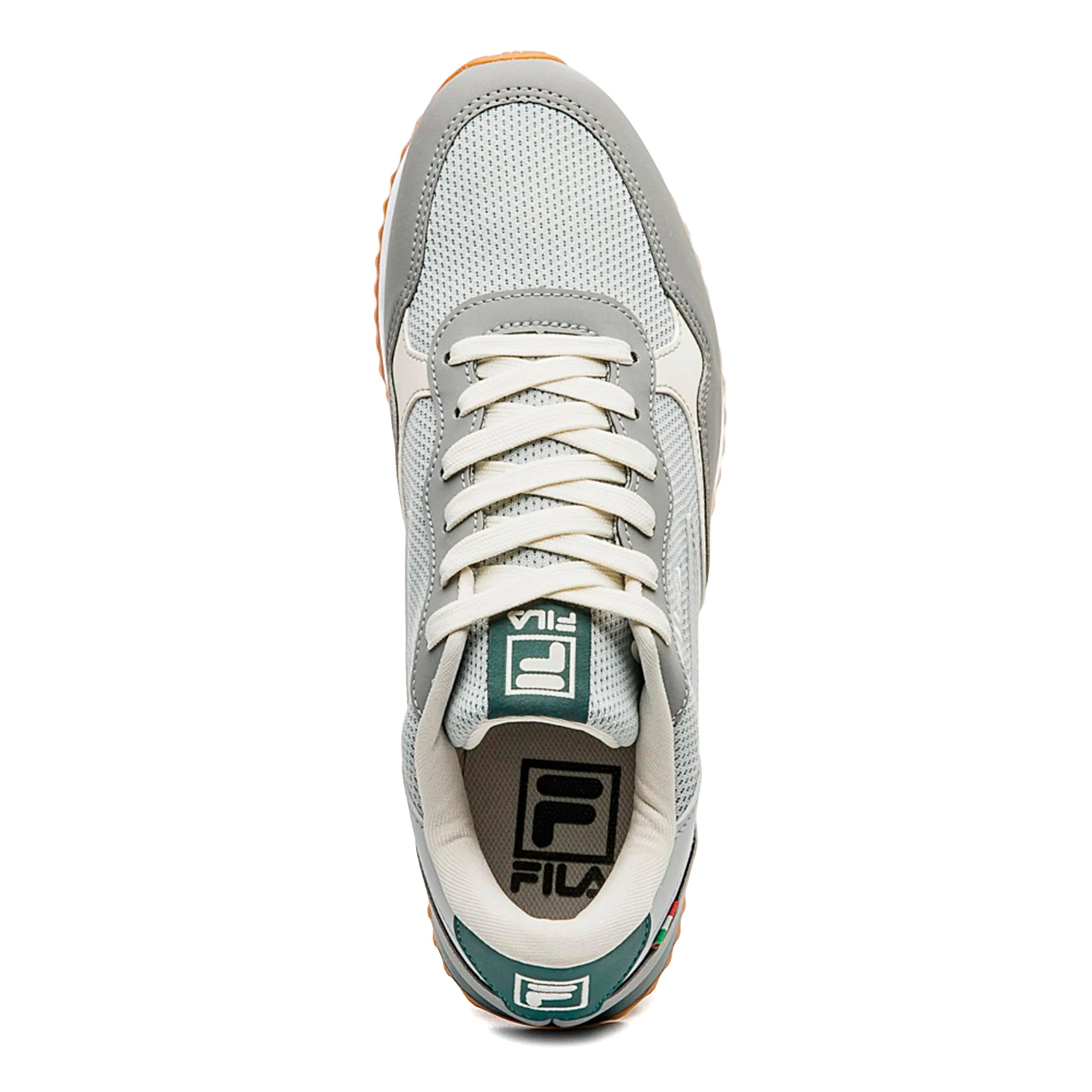 F01L00308-6434 FILA CALZADOS LIFESTYLE MASCULINO MODA EURO JOGGER SPORT II GREY/JUNE BUG/GARDENIA