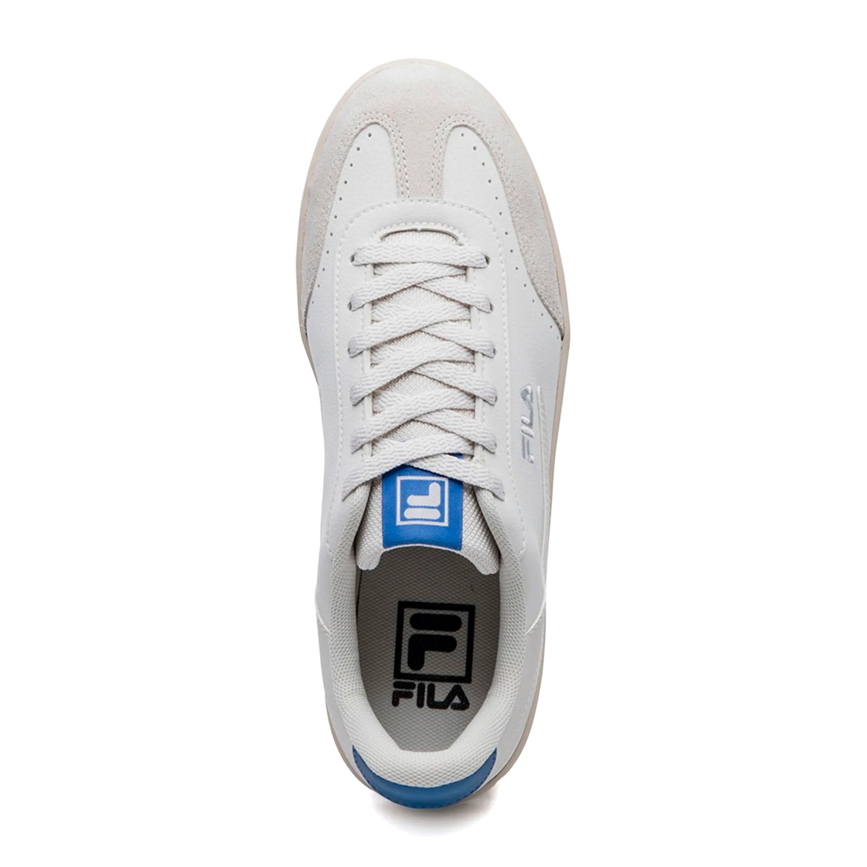 F01L00352-6889 FILA CALZADOS LIFESTYLE MASCULINO MODA COURT 80 VAPOROUS GRAY/FEDERAL BLUE