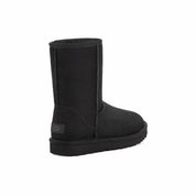 UGG Botas Femenino Moda Classic Short II Black