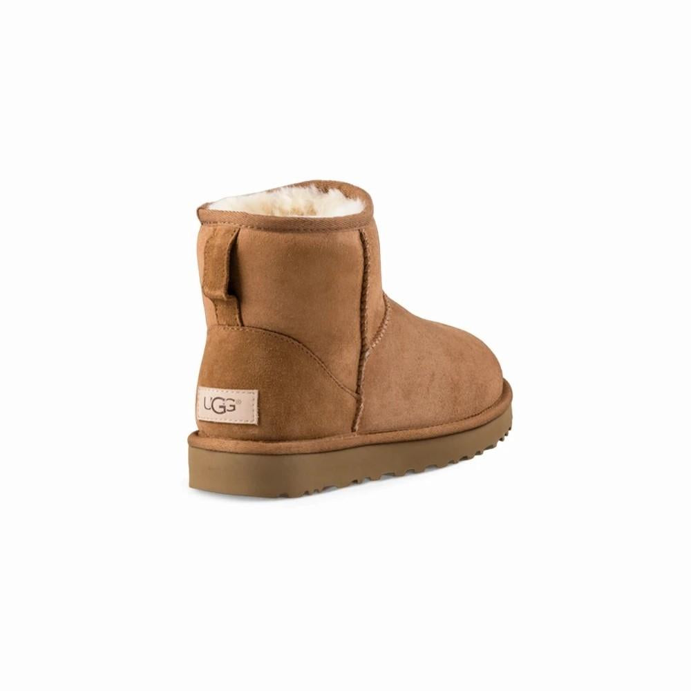 UGG Botas Femenino Moda Classic Mini II Chestnut
