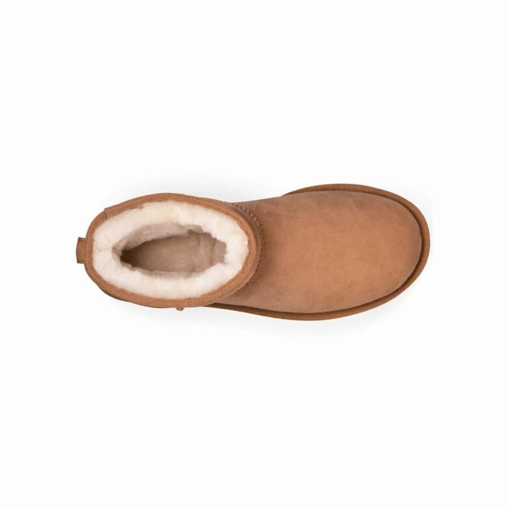 UGG Botas Femenino Moda Classic Mini II Chestnut