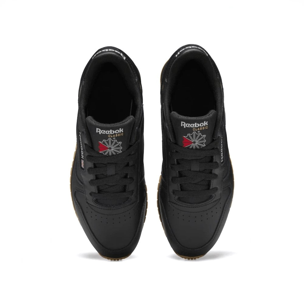 Reebok Classics Femenino Classic Leather Core Black/Pure Grey 5/Reebok Rubber Gum-03